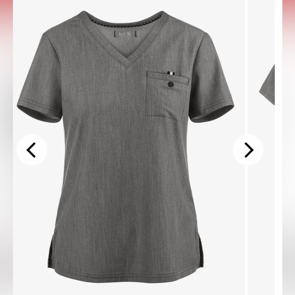 koi Next Gen Ready to Work Women's 1-Pocket STRETCH V-Neck Scrub Top - Picture 1 of 5